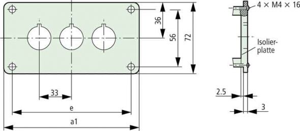 Einbautableau M22-E3 Einbautableau M22-E3