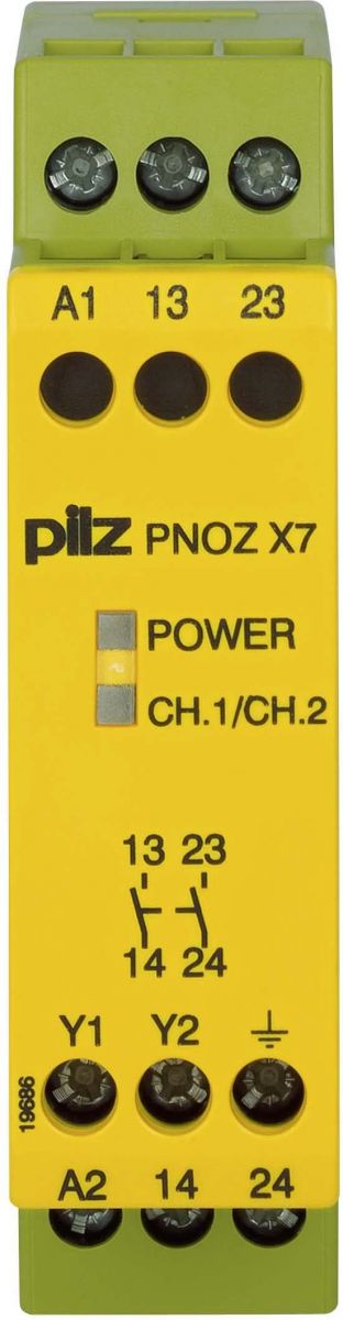 Not-Aus-Schaltgerät PNOZ X7 #774056 Not-Aus-Schaltgerät PNOZ X7 #774056
