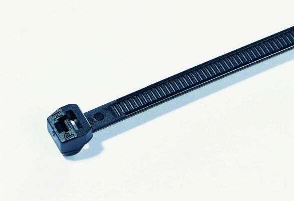 Kabelbinder T50ROS 4,6x200mm schwarz Kabelbinder T50ROS 4,6x200mm schwarz