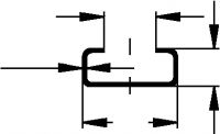 Reihenschiene 2910/2 SQA