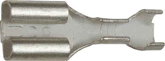 Flachsteckhülse 0,50 - 1,00 mm² 0,80 x 4,80 mm 1820/3 Flachsteckhülse 0,50 - 1,00 mm² 0,80 x 4,80 mm 1820/3
