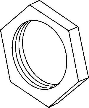 Sechskantmutter 347 Sechskantmutter 347