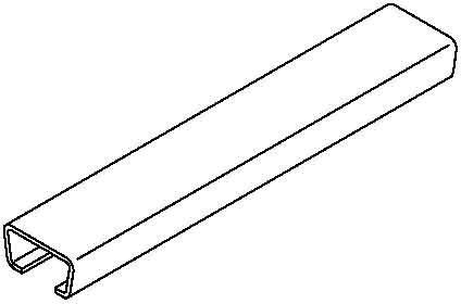 Profilschiene 2068 2x7x200 FT