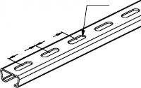 Ankerschiene 2980/2 FL