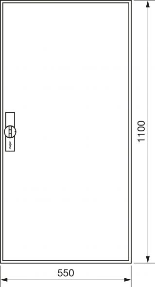 Zählerschrank universZ ZB32ES 1100x550x160 IP44 Zählerschrank universZ ZB32ES 1100x550x160 IP44