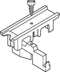 PC100 Gerätetragschiene für VNB Anschlußraum PC100 Gerätetragschiene für VNB Anschlußraum