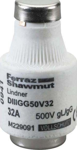 Diazed Sicherungseinsatz DIII 35A Diazed Sicherungseinsatz DIII 35A
