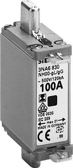 NH-Sicherung NH000 25A gL/gG NH-Sicherung NH000 25A gL/gG
