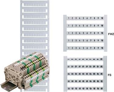 Klemmenmarkierer DEK 5 FW 2,4,...100 Klemmenmarkierer DEK 5 FW 2,4,...100