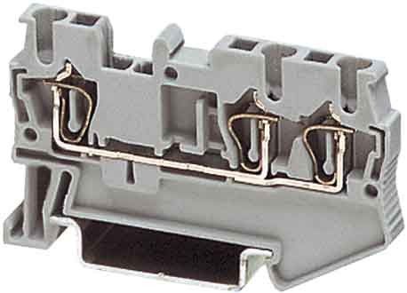 Durchgangsklemme ST 2,5-TWIN-BU Durchgangsklemme ST 2,5-TWIN-BU