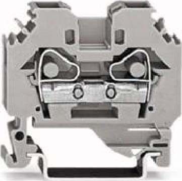 2-Leiter-Durchgangsklemme 282-101 bis 6mm² grau 2-Leiter-Durchgangsklemme 282-101 bis 6mm² grau