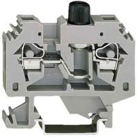 Sicherungsklemme ohne Kennmelder 282-122 bis 6mm² grau