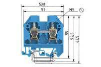 REIHENKLEMMEN WKN 10/U BLAU REIHENKLEMMEN WKN 10/U BLAU