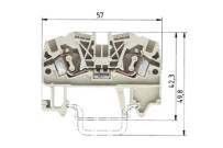 WKF 4/35 GRAU WKF 4/35 GRAU DURCHGANGSKLEMME
