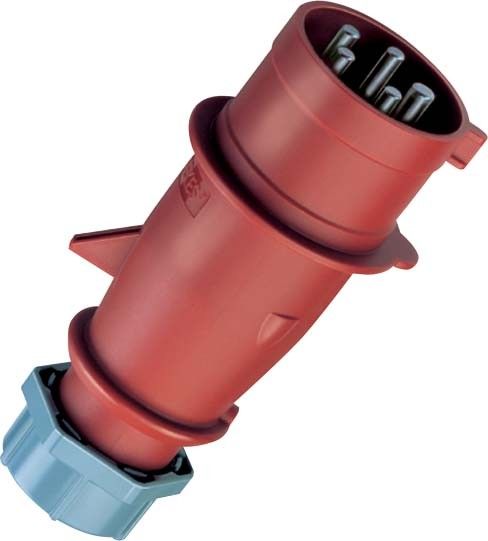 CEE Stecker AM-TOP 21428 5p 32A 400V rot CEE Stecker AM-TOP 21428 5p 32A 400V rot