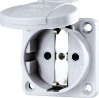 Schuko-Anbau-Steckdose 11030