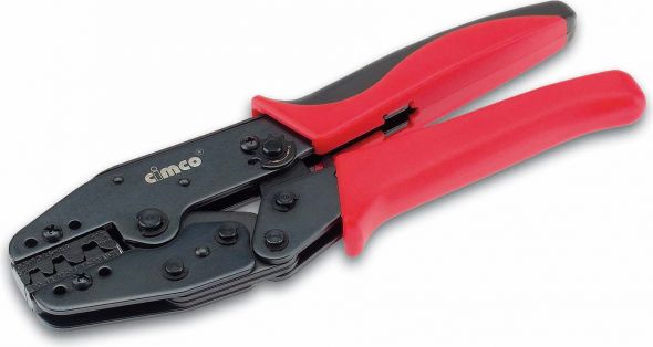 Presszange für Flachsteckv 10 6136 Presszange für Flachsteckv 10 6136