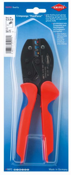 Crimp-Hebelzange 2-K-Griffhülle 975236SB Crimp-Hebelzange 2-K-Griffhülle 975236SB