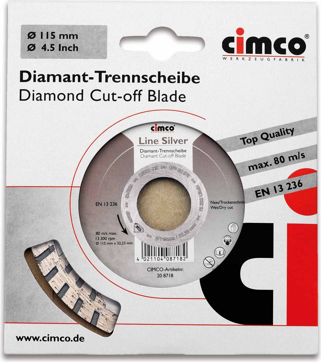 Diamanttrennscheibe 20 8718 Diamanttrennscheibe 20 8718
