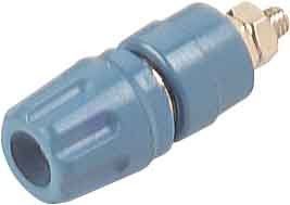 PKI 10 A BLAU POLKLEMME MIT ISOLIERKOPF