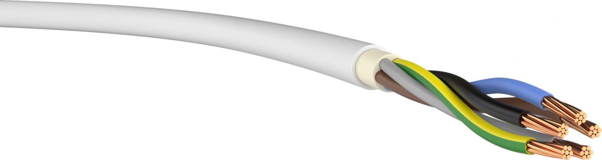 NYM-J 5x10mm² Schnittlänge NYM-J 5x10mm² Schnittlänge