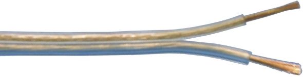 Lautsprecherleitung std. 2x4,00mm² 100m Ring transparent Lautsprecherleitung std. 2x4,00mm² 100m Ring transparent