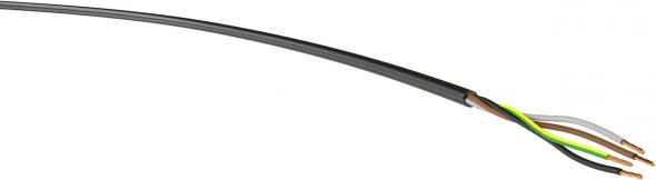 H05VV-F 4G0,75mm² schwarz Ring 100m H05VV-F 4G0,75mm² schwarz Ring 100m