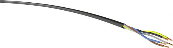 H05VV-F 5G1,5mm² schwarz Ring 100m H05VV-F 5G1,5mm² schwarz Ring 100m