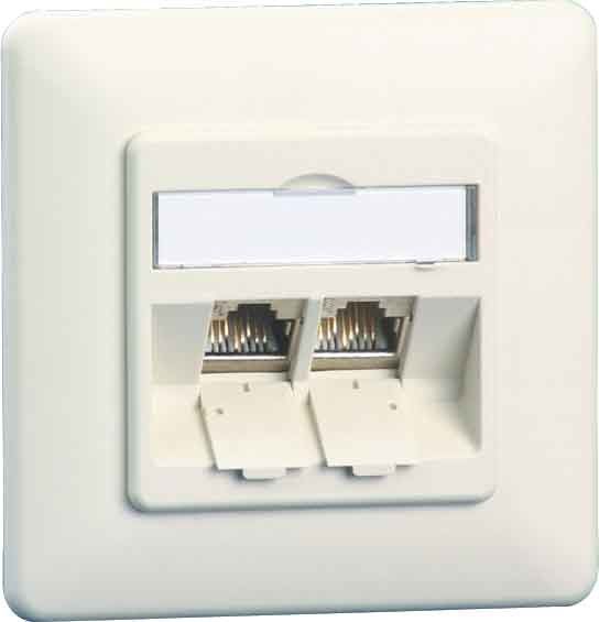 Anschlussdose C6Amodul UP 2Port 180 UP,rws 130B11D21002-E Anschlussdose C6Amodul UP 2Port 180 UP,rws 130B11D21002-E