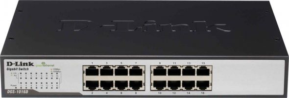 16-Port Gigabit Switch DGS-1016D/E 16-Port Gigabit Switch DGS-1016D/E