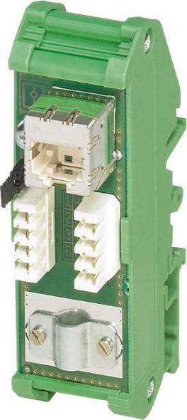 FL-PP-RJ45-LSA Patchpanel, zur Hutschienenmontage FL-PP-RJ45-LSA Patchpanel, zur Hutschienenmontage