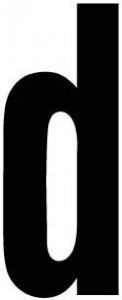 Buchstabe d
