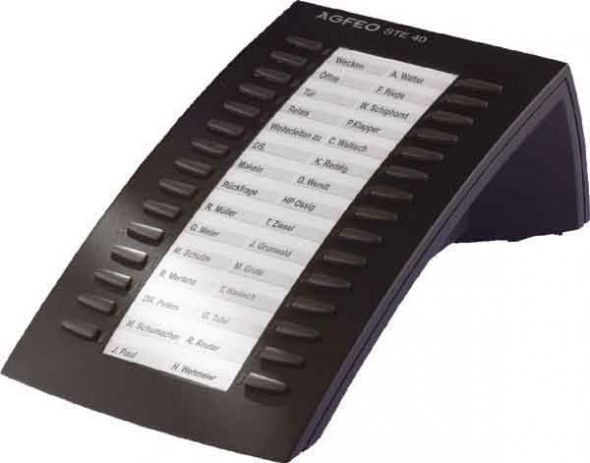 Tastaturerweiterung STE 40 sw Tastaturerweiterung STE 40 sw