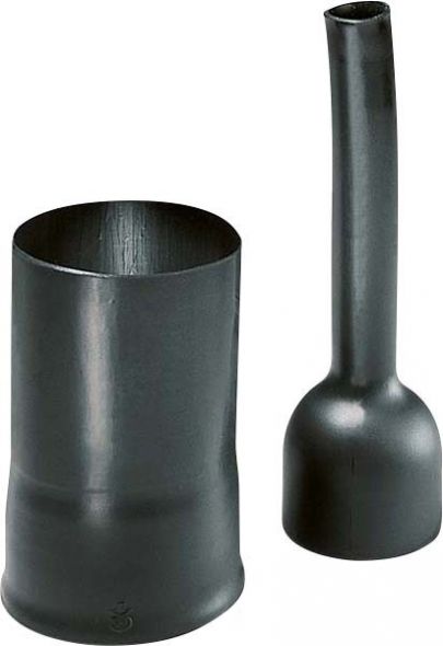 Warmschrumpfformteil 135-1-G PO-X BK Warmschrumpfformteil 135-1-G PO-X BK