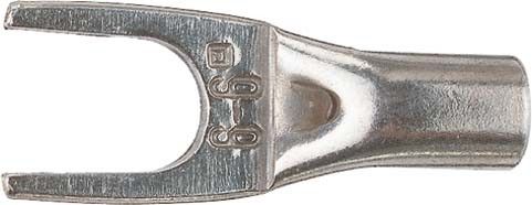 Rohrkabelgabelschuh 16 mm² M5 97C/5 mit Sichtloch Rohrkabelgabelschuh 16 mm² M5 97C/5 mit Sichtloch
