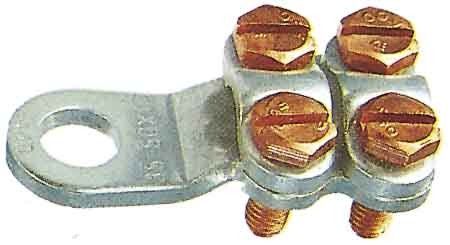Klemmkabelschuh 588R/10 bk