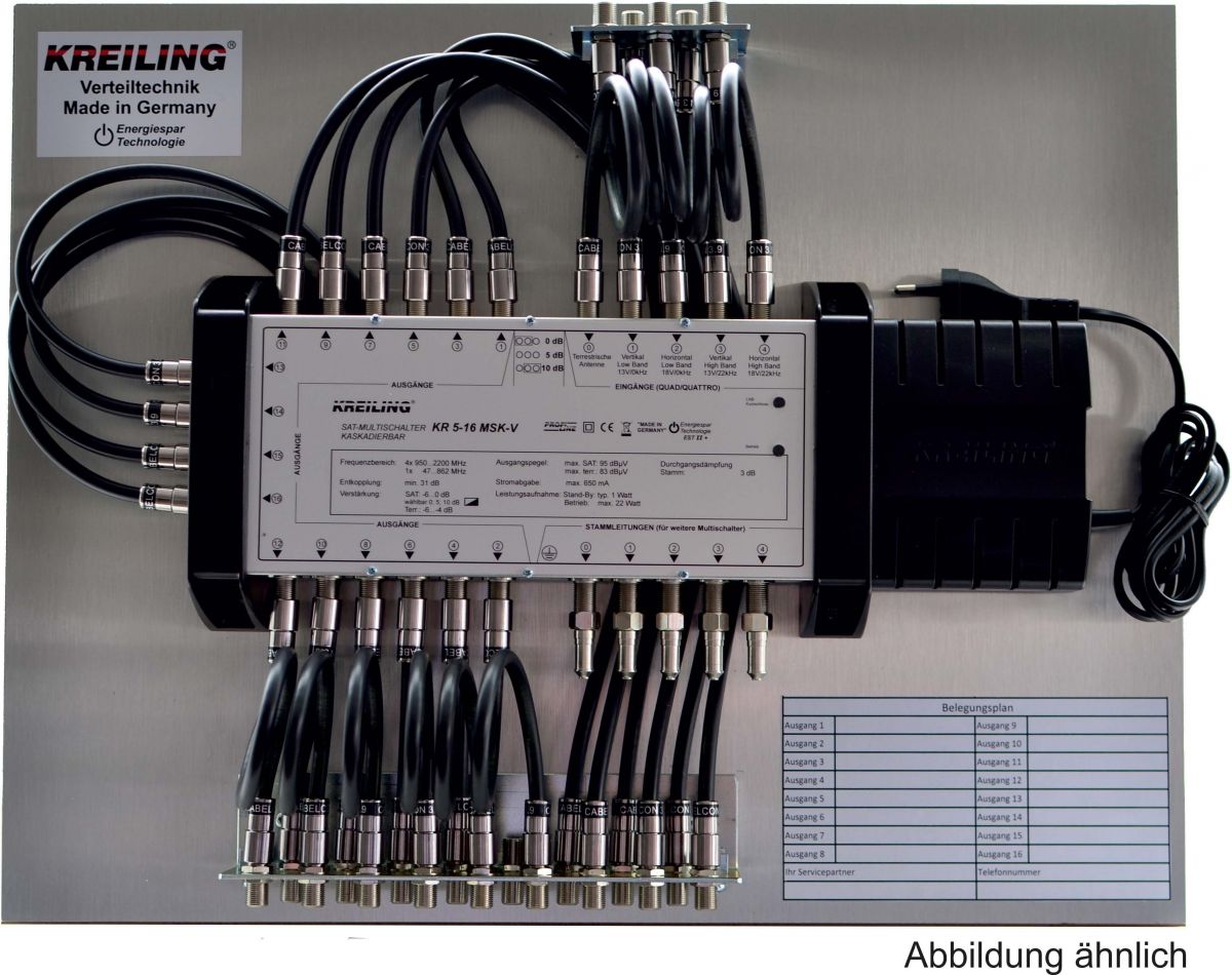 Multischalter m.Erdwinkel KR 5-12 MKME Multischalter m.Erdwinkel KR 5-12 MKME