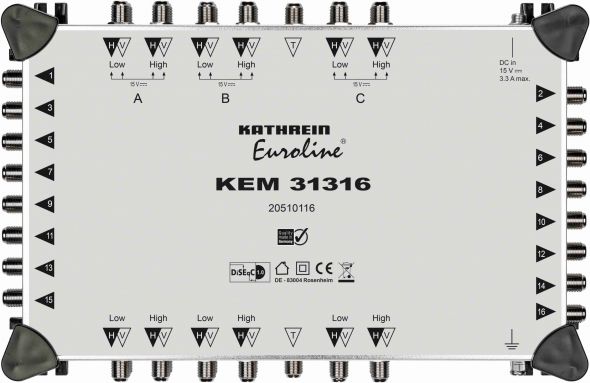 Multischalter KEM 31316 Multischalter KEM 31316