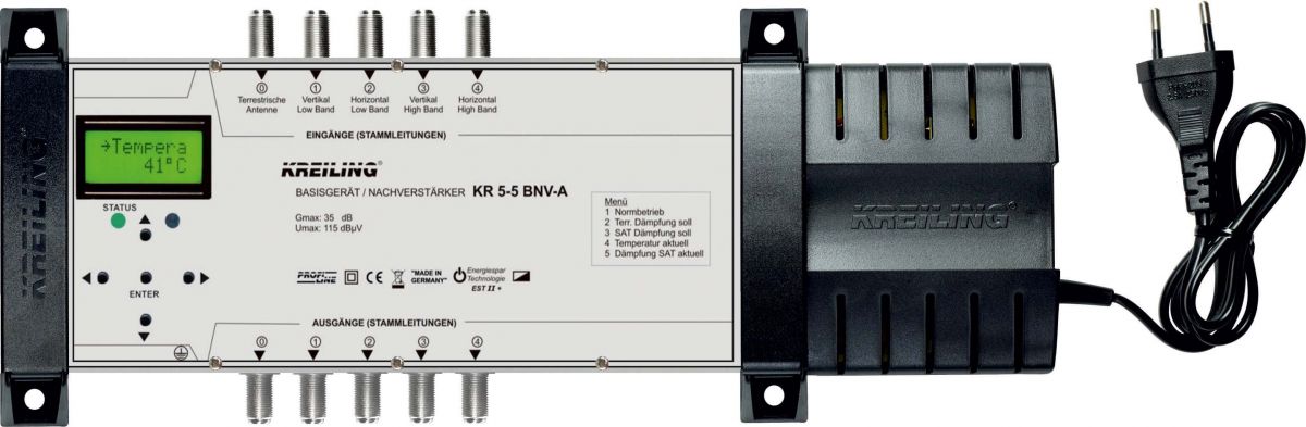 Basisgerät/Nachverstärker KR 5-5 BNV-A Basisgerät/Nachverstärker KR 5-5 BNV-A