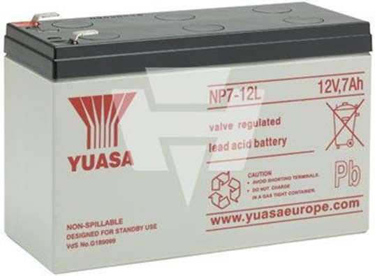 Bleiakku Yuasa NP7-12L 130530