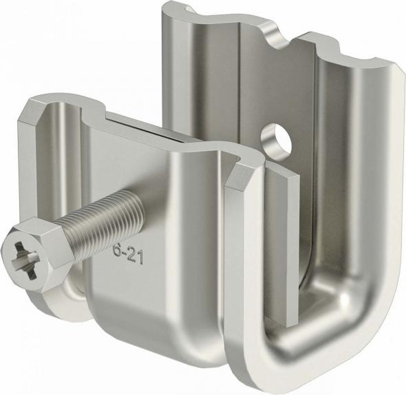 Trägerklammer SSP 6-21 M6 V2A Trägerklammer SSP 6-21 M6 V2A