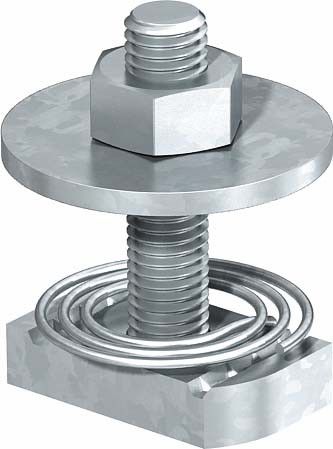 Hammerkopfschr. mit Feder MS41HBF M10x30A4 Hammerkopfschr. mit Feder MS41HBF M10x30A4