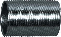 Stahlrohr-Gewindenippel SN-E-V 20 vz. Zn-Ni Stahlrohr-Gewindenippel SN-E-V 20 vz. Zn-Ni