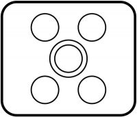 Flansch-CI-Gehäuse FL2-3