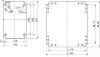 Montageplatte NSYMM44