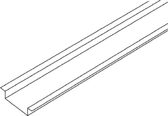 Tragschiene 536/1 Tragschiene 536/1