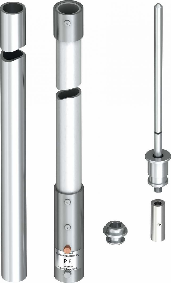 Isolierter Fangmast isFang IN 8000 Isolierter Fangmast isFang IN 8000