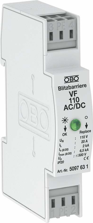 Blitzbarriere VF110-AC DC Blitzbarriere VF110-AC DC