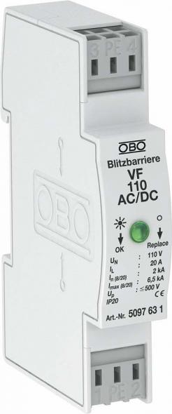Blitzbarriere VF110-AC DC Blitzbarriere VF110-AC DC