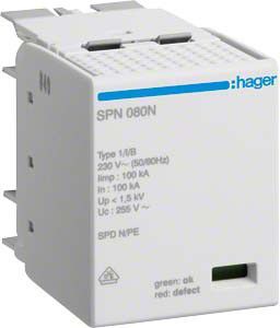 Steckmodul SPN080N f. Kombi-Ableiter Steckmodul SPN080N f. Kombi-Ableiter